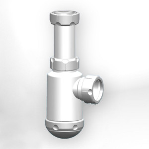 Сифон Санпласт GRAND 1 1/2"х40 б/выпуска (колба)