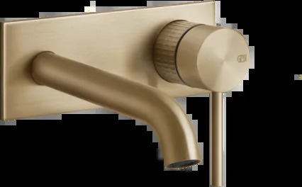 Смеситель для умывальника 54288 726 Gessi Gessi316 ТЕПЛАЯ БРОНЗА BR. PVD
