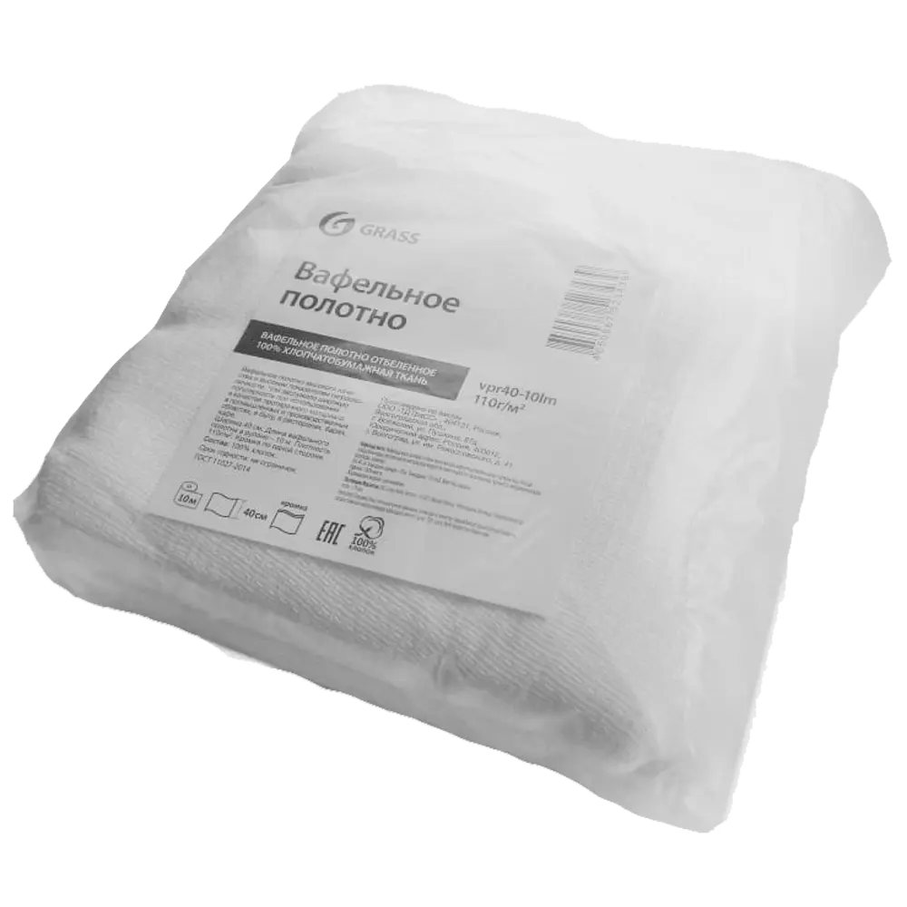 Вафельное полотно рулон 10 м хлопок Santreyd STLM-2012592 - Вид №2