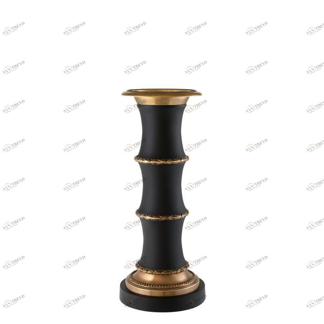 Подсвечник металлический черный с золотистым Mamounia L от Eichholtz EICHHOLTZ EICHHOLTZ 060346 Черный 