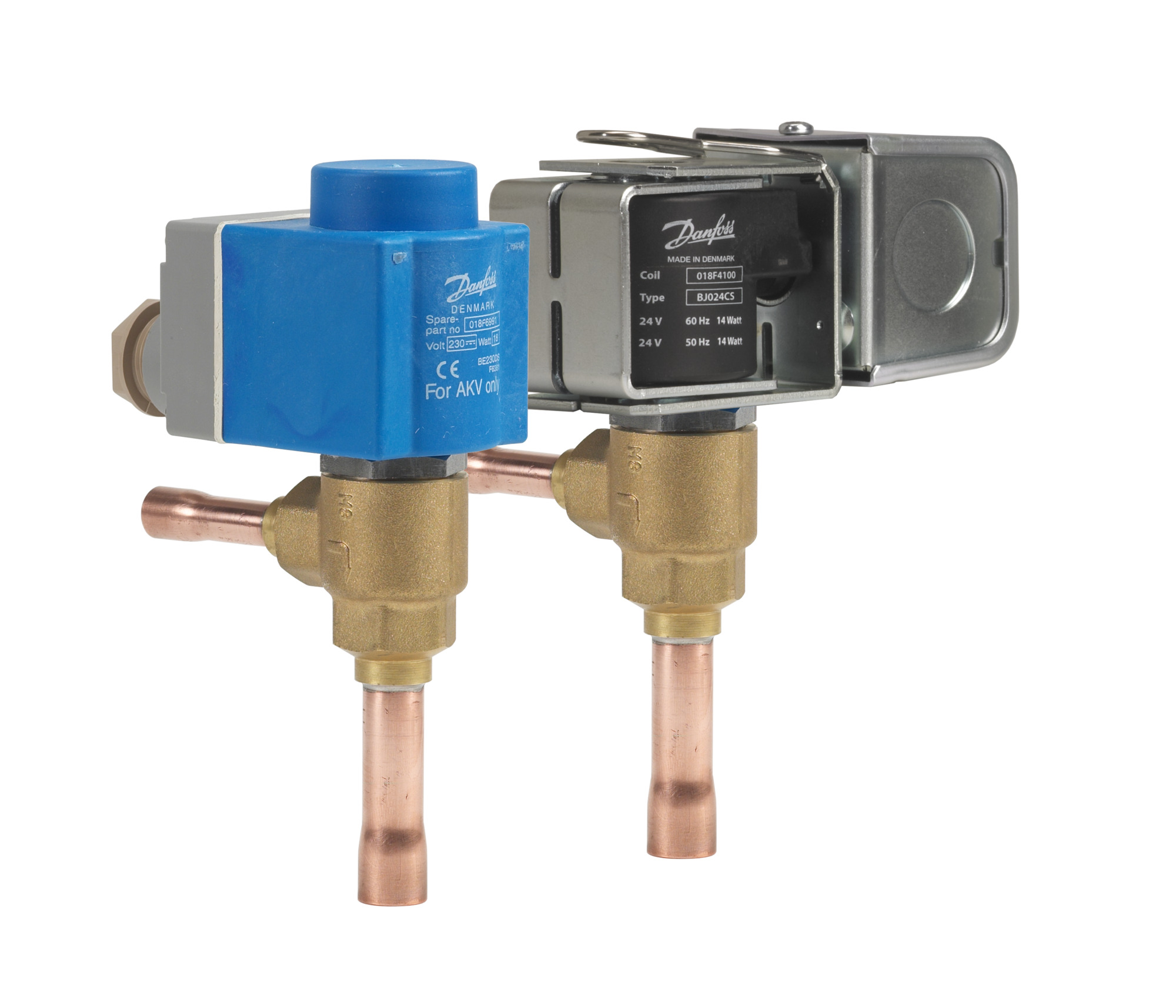 Danfoss AKV 10P / AKV 10PS — Электронные расширительные клапаны импульсного типа AKV 10P7 Клапан терморегурирующий 068F5207  - Вид №2