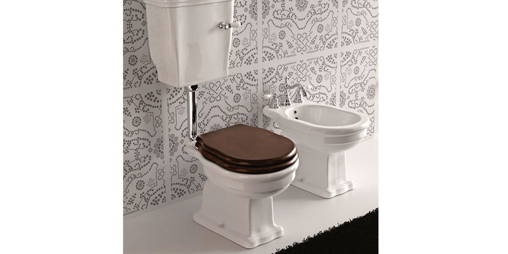 D10D58P18 Компакт унитаз с бачком Белый Ceramica Hidra ELLADE Италия - Вид №1