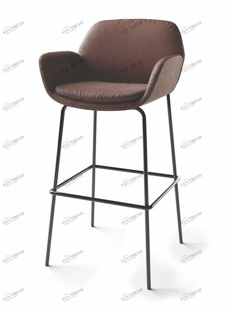 Natuzzi Высокий табурет со спинкой sun-id-1463234