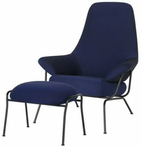 Hem Кресло из ткани с подставкой для ног