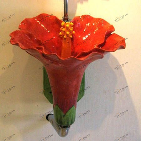 48674 Настенный писсуар, уринал с мушкой Clark Made Urinal