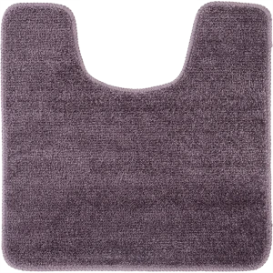 Коврик для туалета Swensa Presto 50x50 см цвет тёмно-фиолетовый
