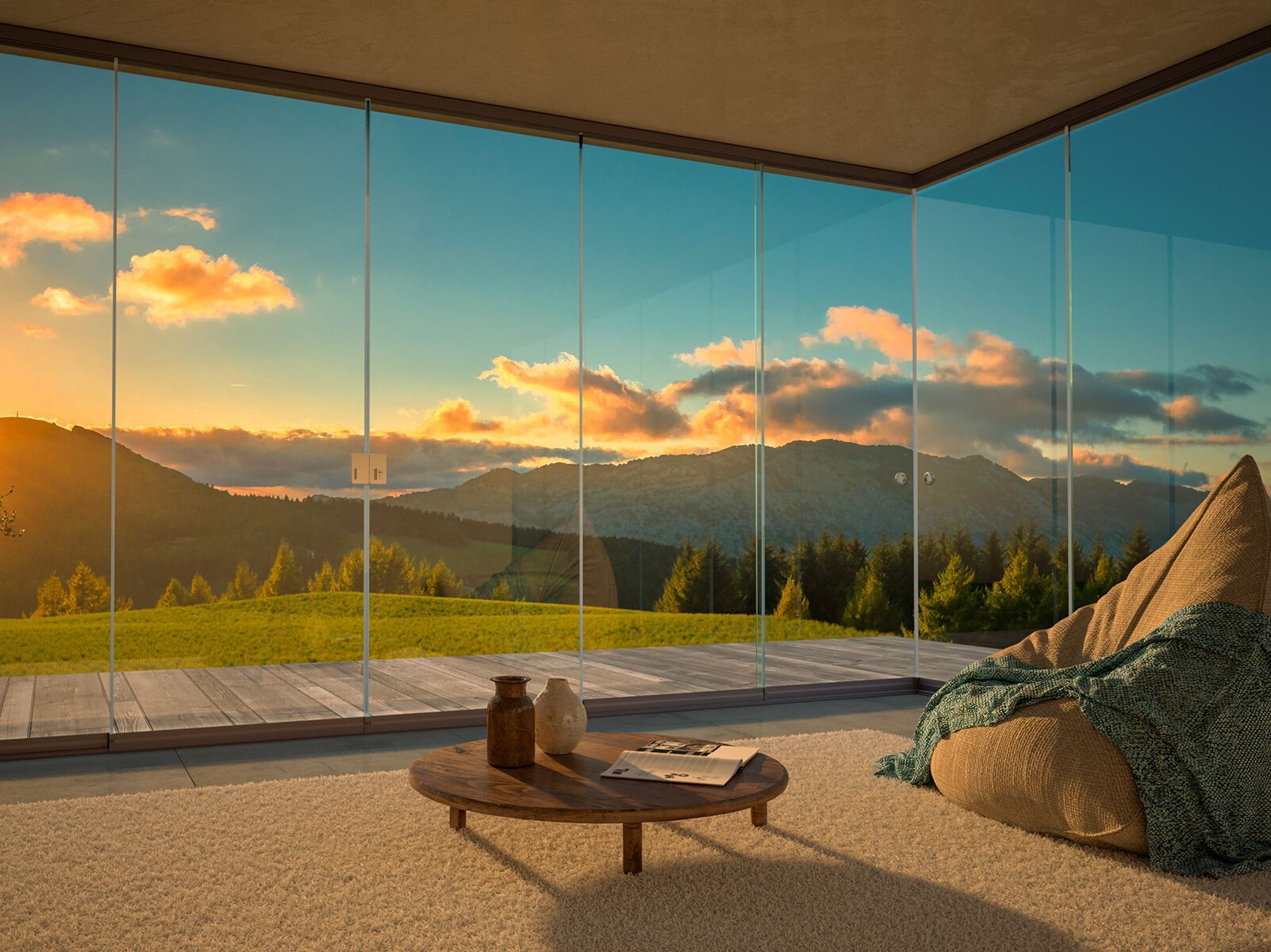 Раздвижные стеклянные окна Saxun IRAS ARCH-00118998