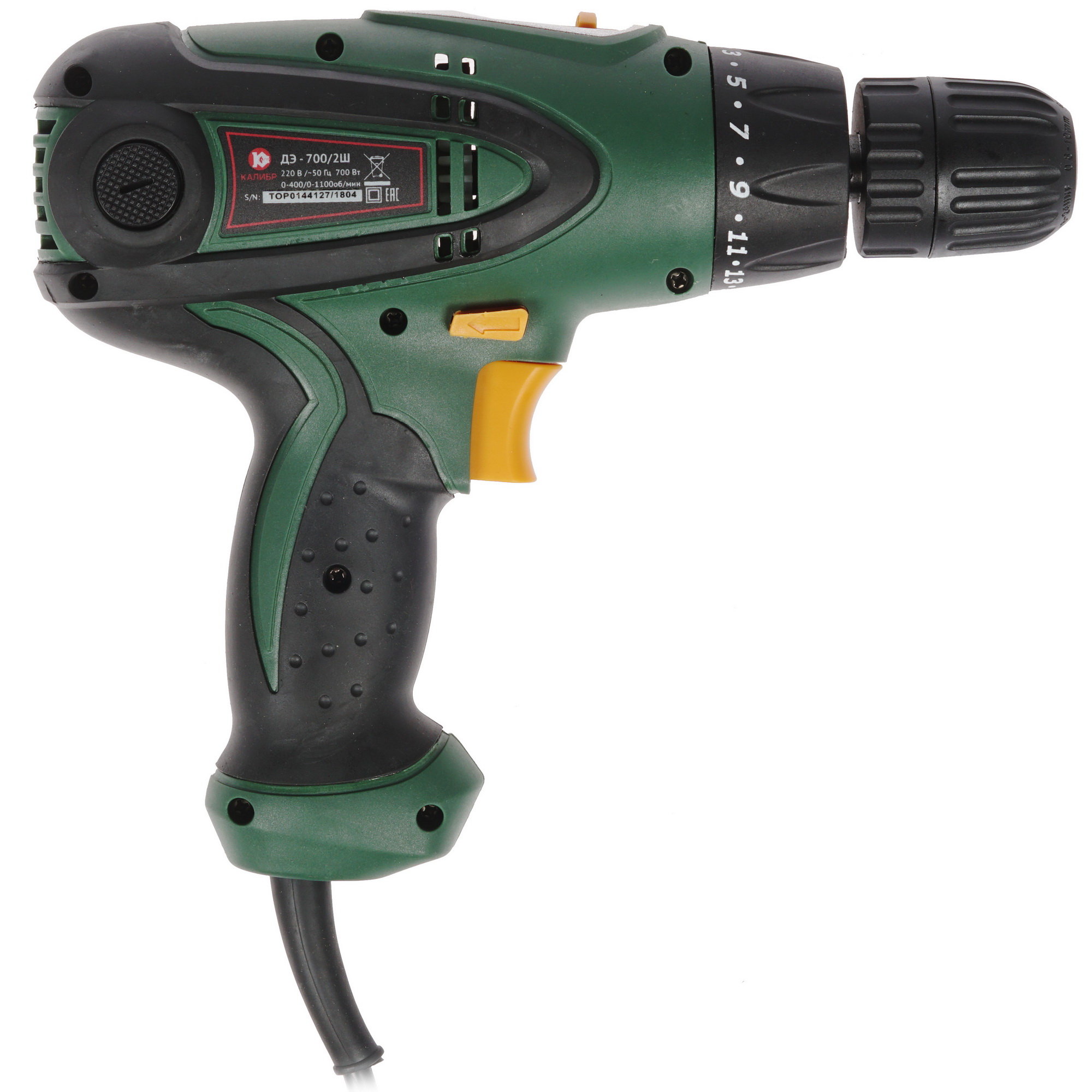 Дрель-шуруповерт Калибр ДЭ-700/2ш 8120405 STDN-0146744 - Вид №1