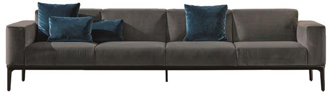 Sovet italia 4-х местный модульный диван из ткани Slim sun-id-1440481 - Вид №1