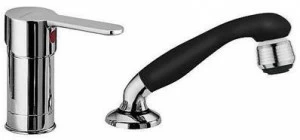 Rubinetterie Frattini Однорычажный для парикмахерской со съемным душем Mocca