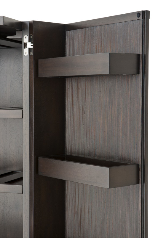 Барный шкаф с дверцами темно-коричневый DeLaRenta от Eichholtz EICHHOLTZ EICHHOLTZ 062471 Черный  - Вид №5