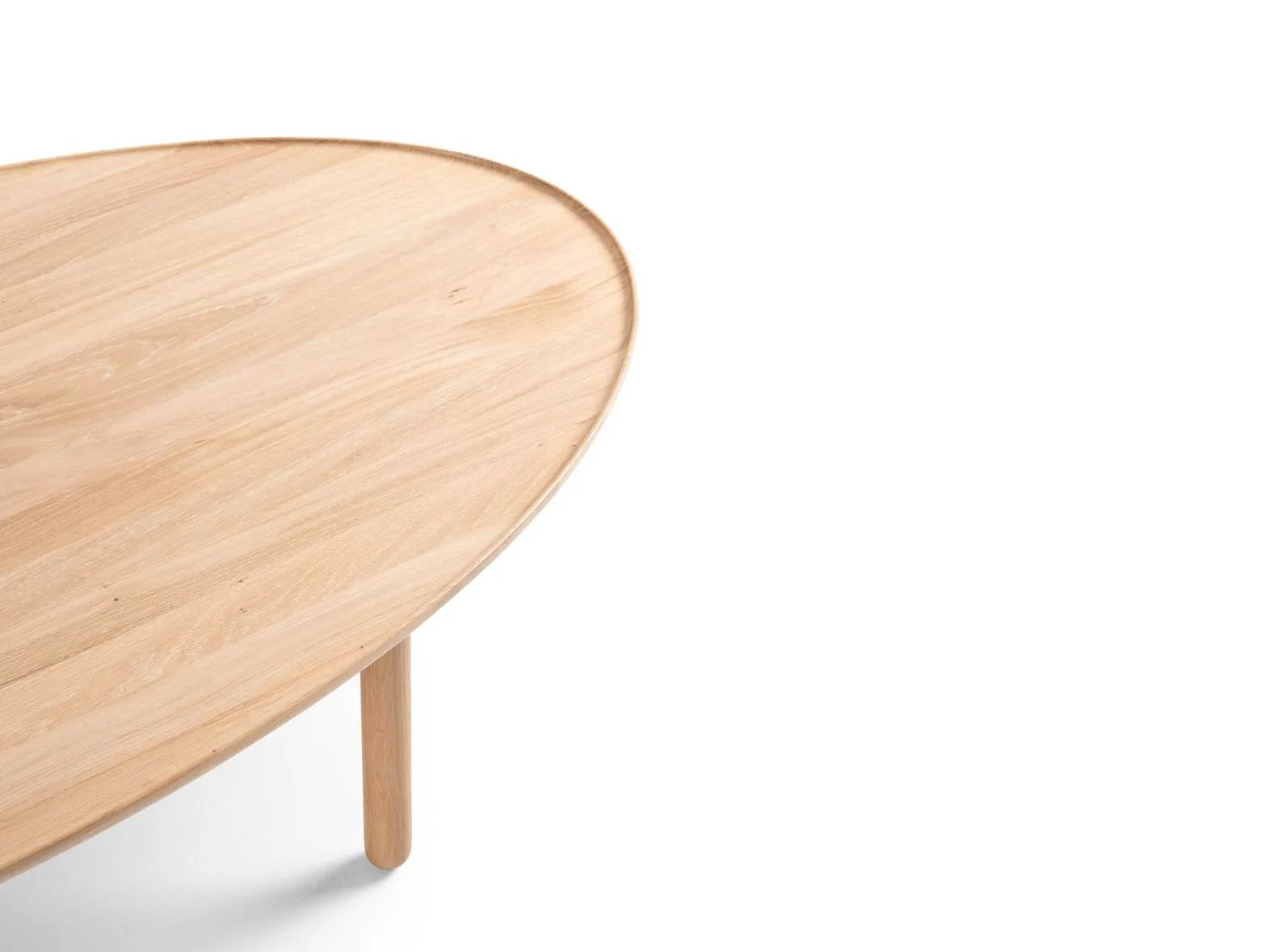 Овальный журнальный столик из дуба Gazzda Mu ARCH-00151248 - Вид №10