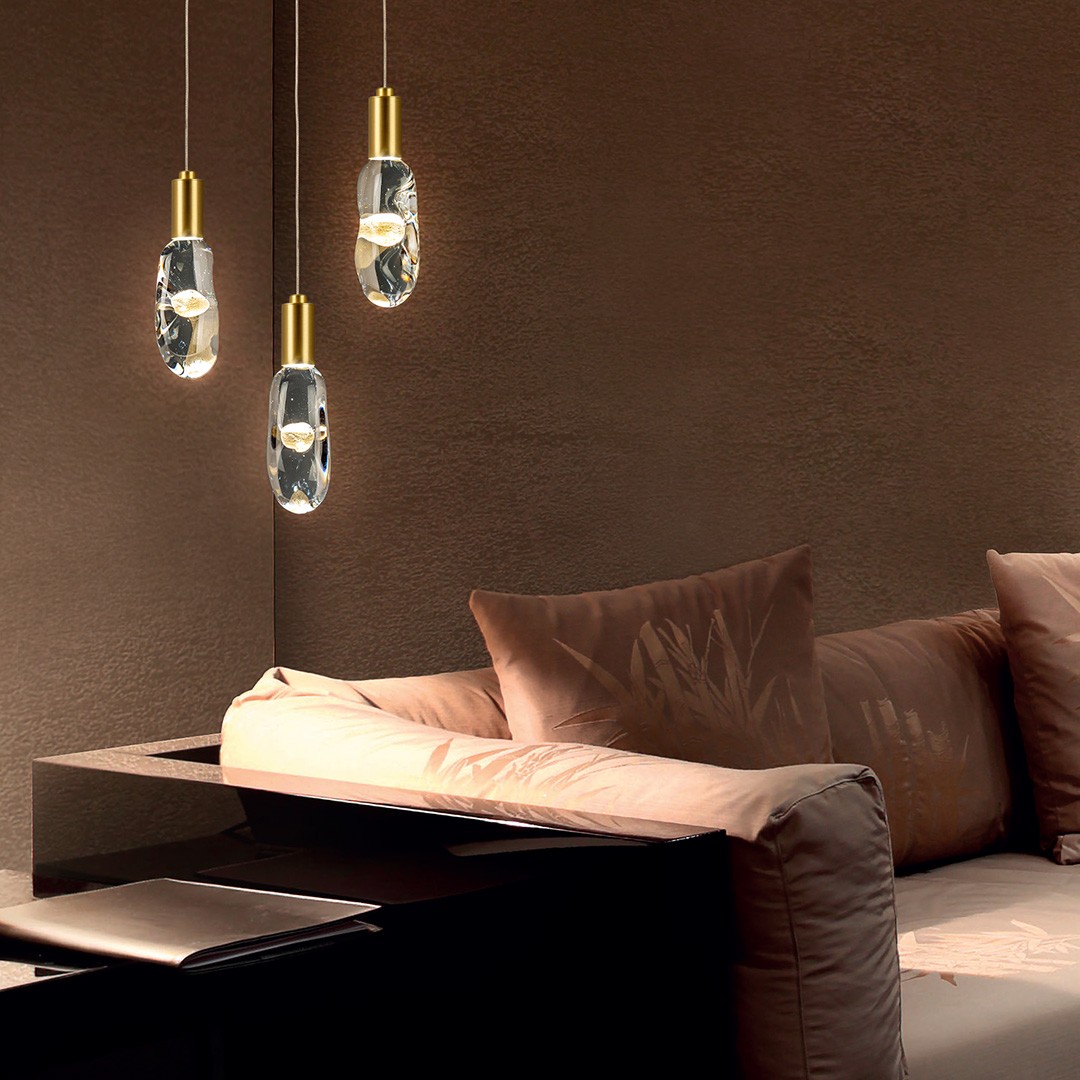 Frezia Light 1020 золото подвес 120140 - Вид №1