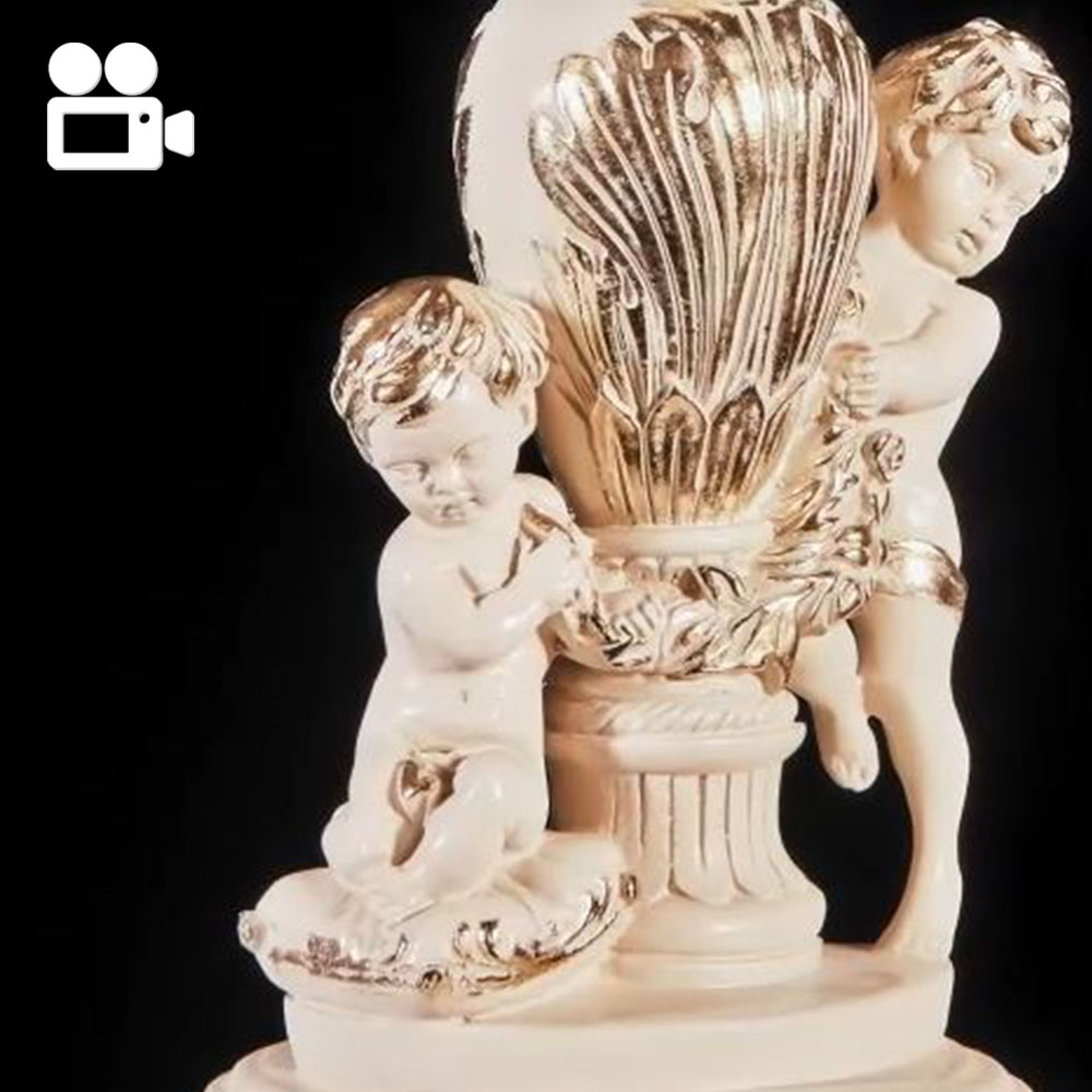 52093 Фруктовница-конфетница Путти - 7 Айвори BOGACHO 4627179657222