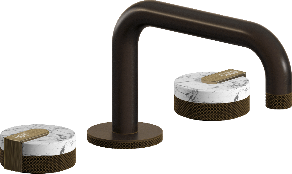 E-11510-R2MW-L1VBB-OB Смеситель для умывальника на 3 отвертия GRAFF MOD+