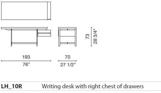 Cappellini Стол в современном стиле Lochness sun-id-1493887 - Вид №11