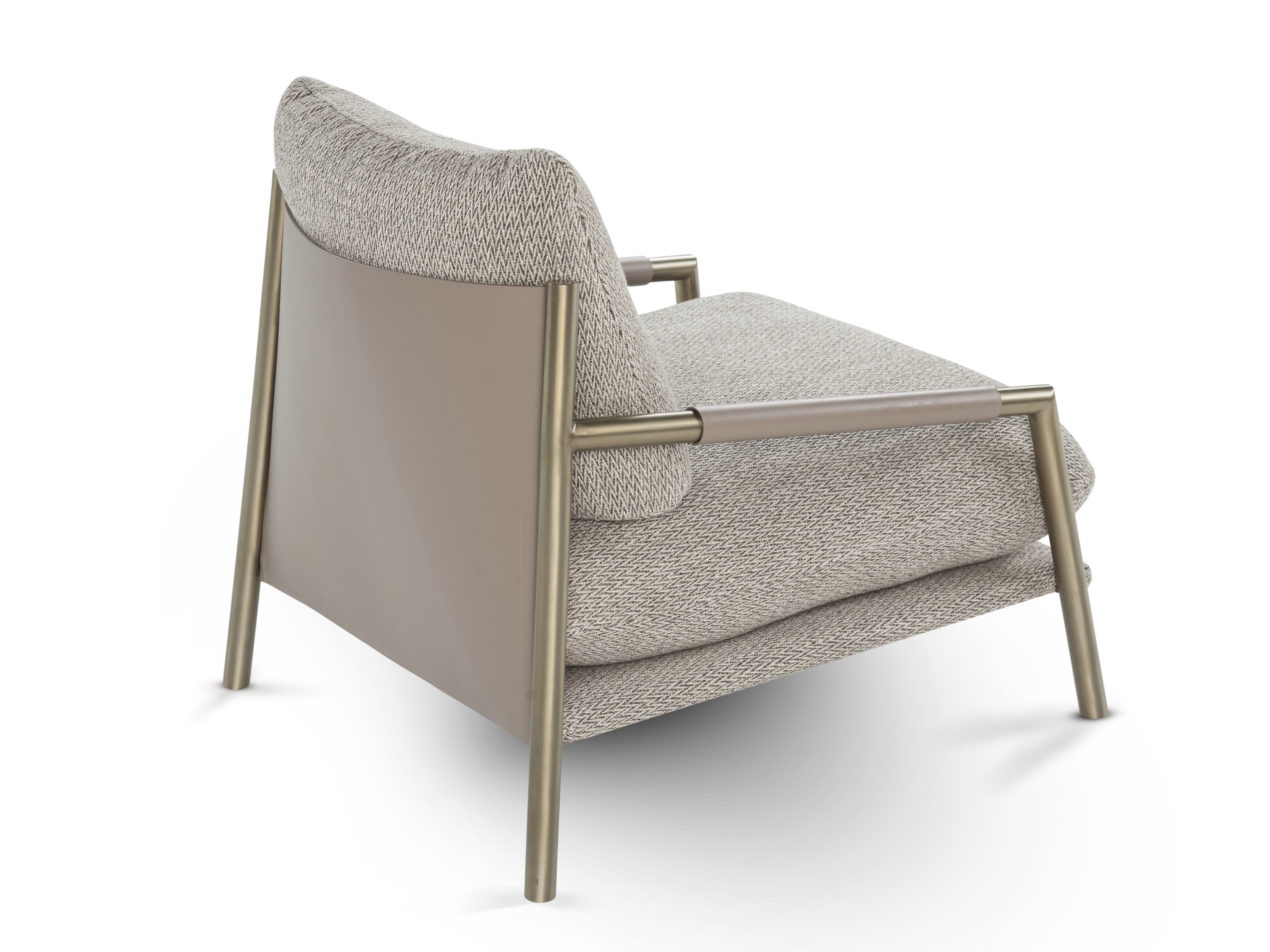 Тканевое кресло с подлокотниками Calia Italia Superior ARCH-00053688 - Вид №4