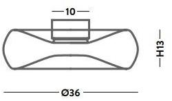 Cangini & Tucci Стеклянный светодиодный потолочный светильник Fold sun-id-1397693 - Вид №2