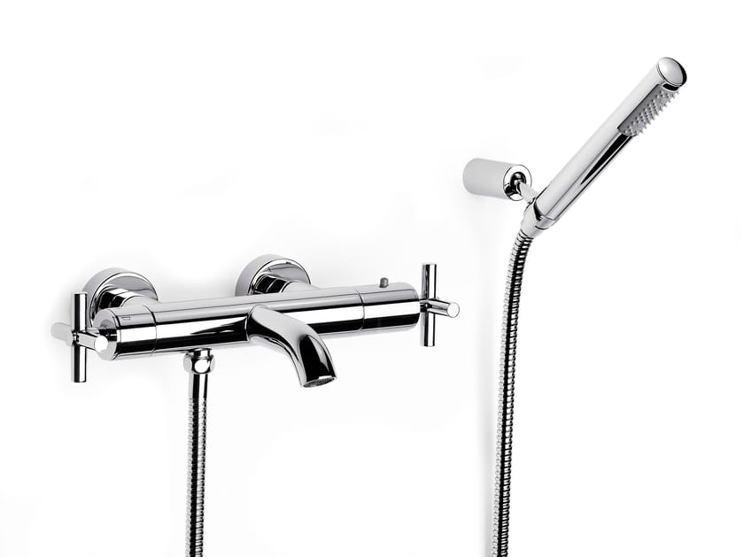 Хром латунь термостатический настенный смеситель для ванны Roca лофт ARCH-00093650