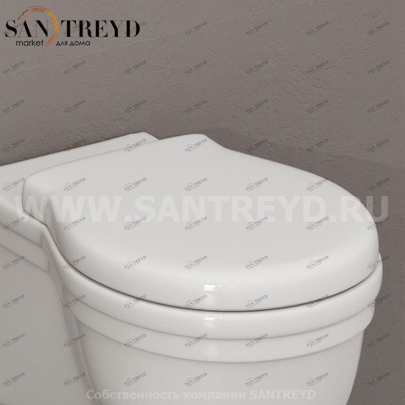 PA029BR Крышка сиденье для унитаза Ceramica Globo PAESTUM