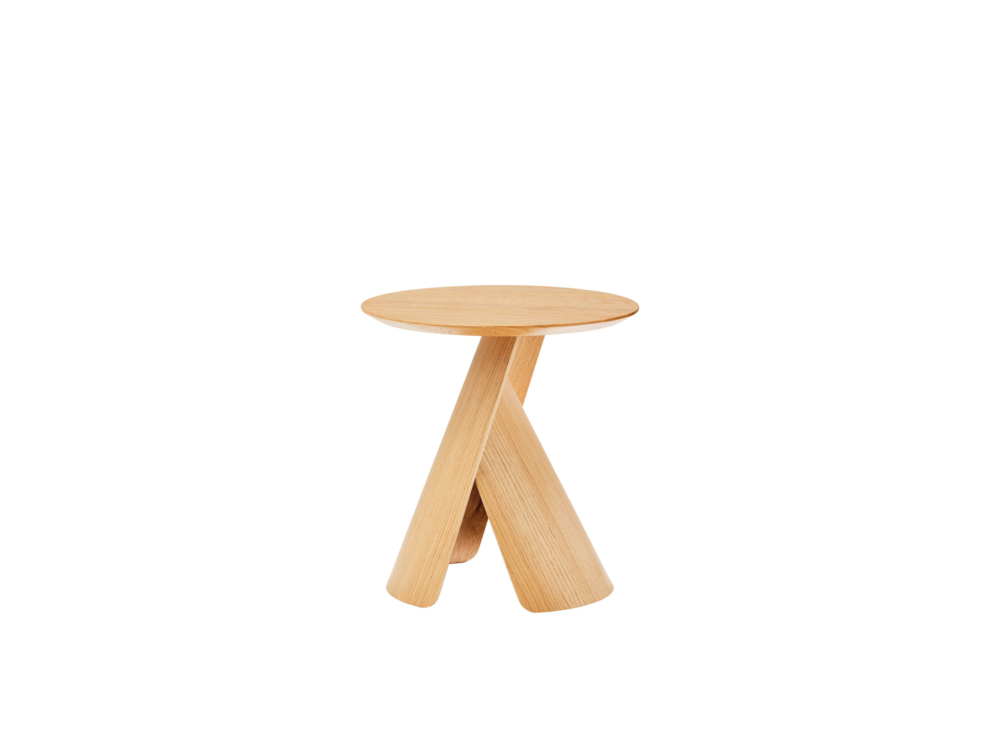 Круглый журнальный столик из массива дерева Karl Andersson HITO ARCH-00127883 - Вид №5
