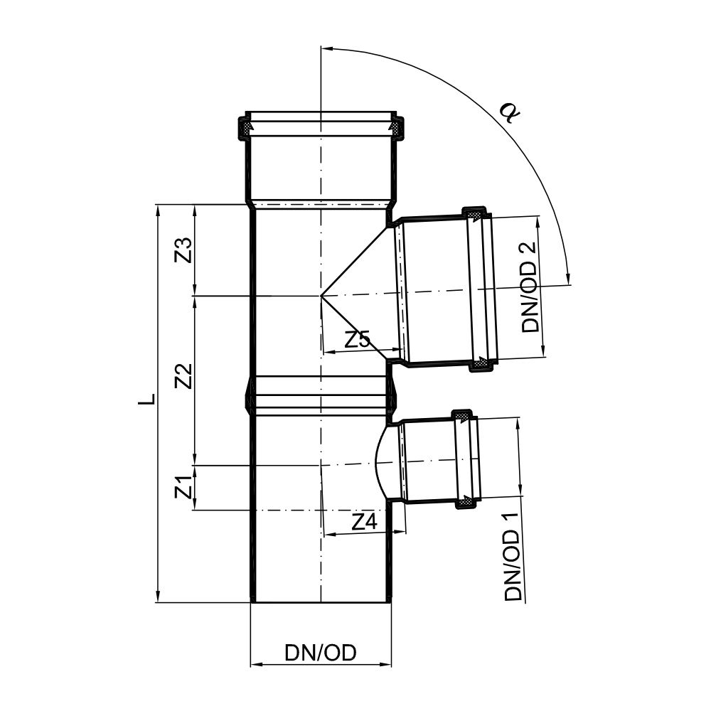 01946 Крестовины Tece  - Вид №1