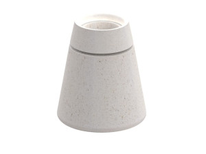 Восстановленные каменные стойки для мусора