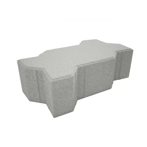 Плитка тротуарная Сигма 220x110x70 мм цвет серый 85263233 STLM-2041569