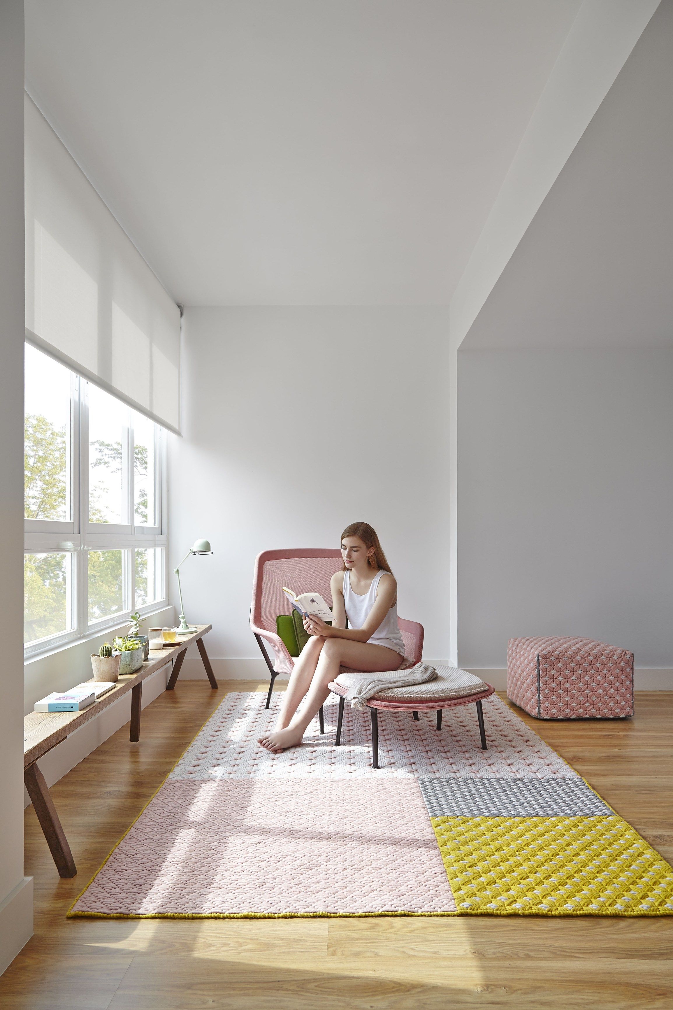 Прямоугольный ковер ручной работы из ткани GAN Silaï ARCH-00103936 - Вид №9