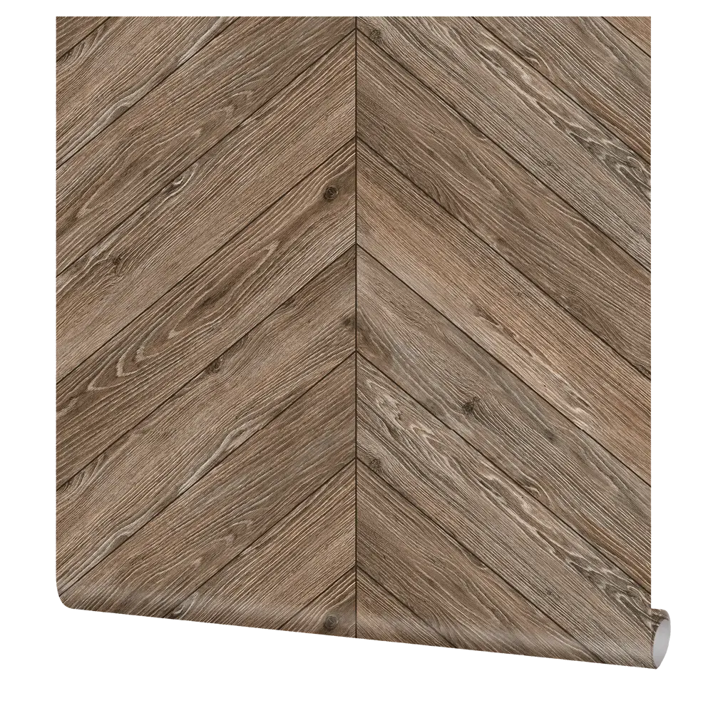 Обои флизелиновые ELYSIUM Вуд темно-бежевые 1.06 м с абстрактным рисунком 89440825 STLM-1579906