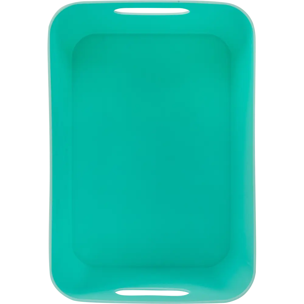 Корзина Home цвет 15.79x12.12x11.5 см пластик мята Santreyd STLM-2112358 - Вид №2