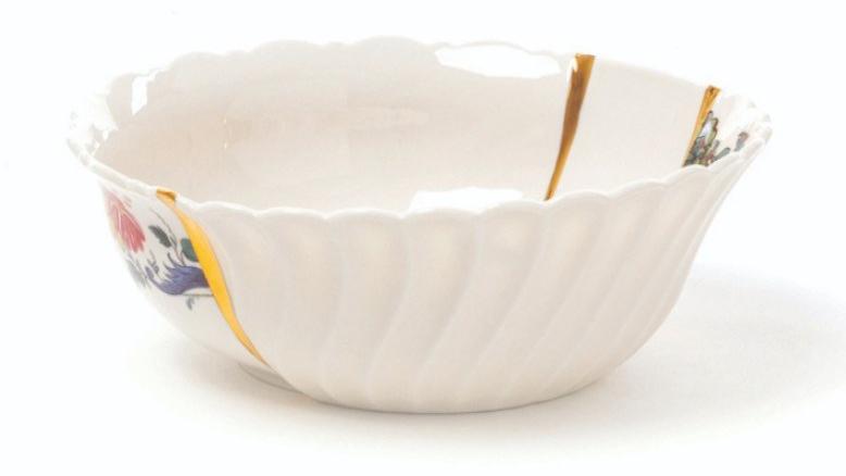 Seletti Фарфоровая салатница Kintsugi sun-id-1464397 - Вид №2