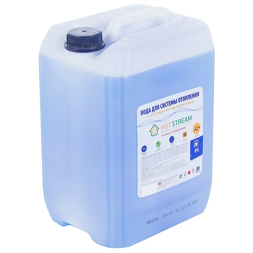 Деминерализованная вода с ингибитором коррозии Hot stream HS-010804 20 л STLM-2159819 - Вид №1