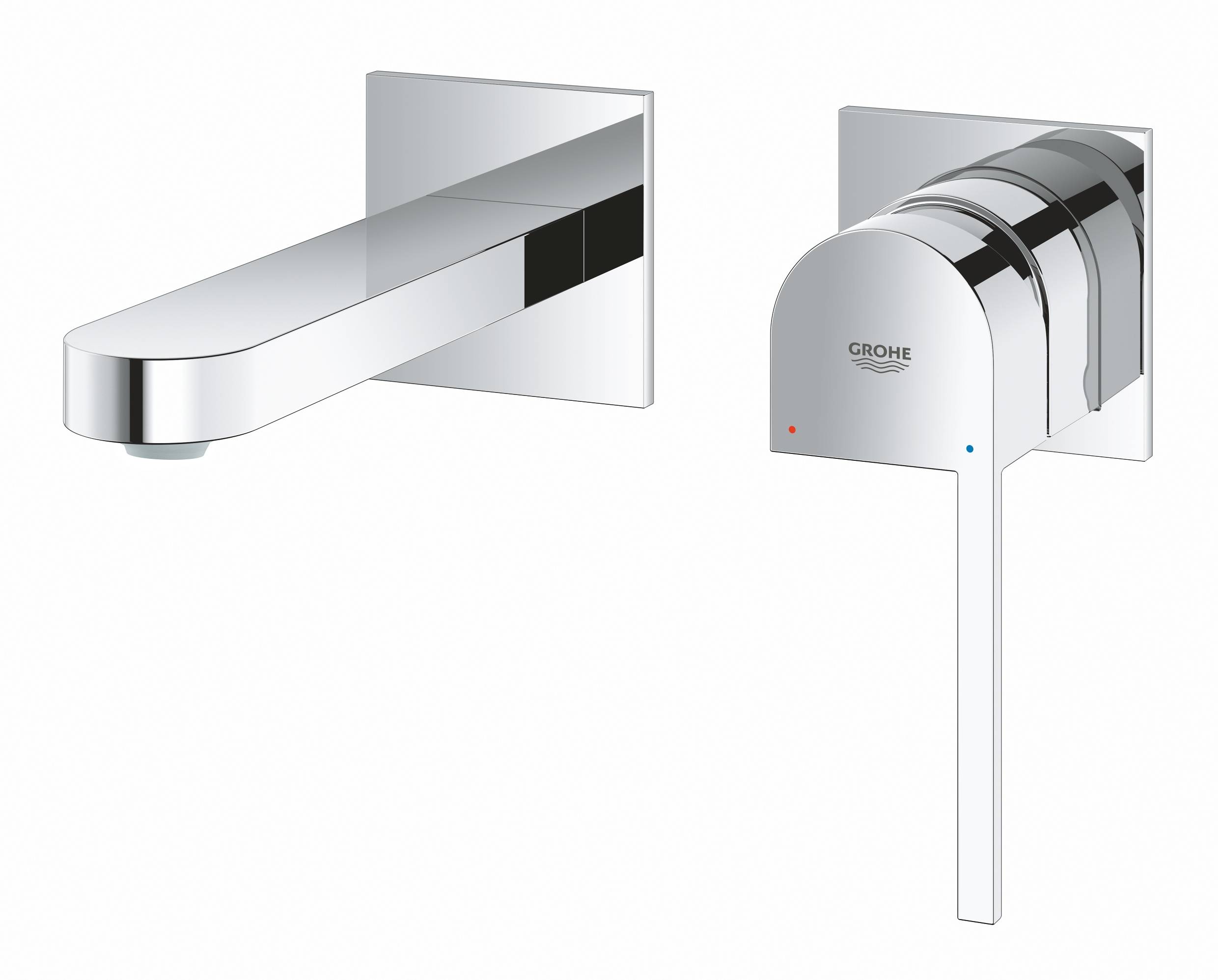 Смеситель для раковины GROHE Plus, настенный монтаж, M-Size (29303003) - Вид №3