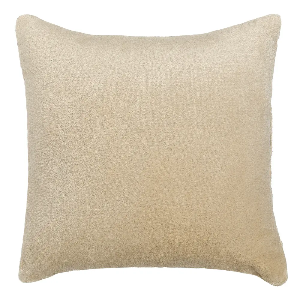 Подушка KREAFORTA Flandria 45x45 см цвет бежевый STLM-2097077