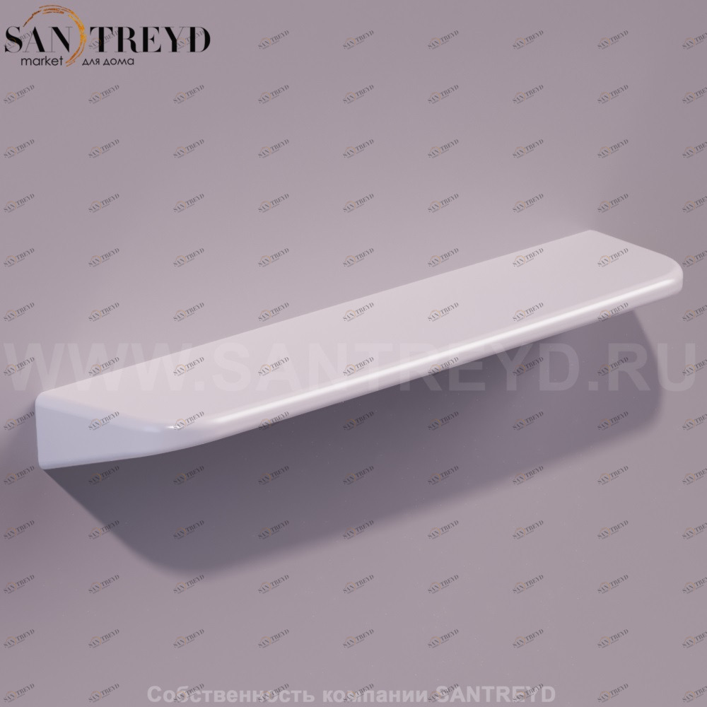 Полка подвесная BADEN BADEN 60 см белая Simas DE16BIANCO