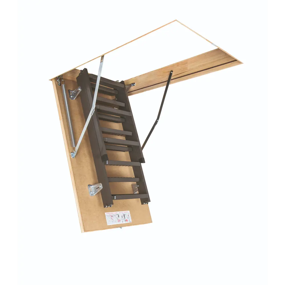 Лестница чердачная складная с секциями LMS 60х120х280 см Fakro STLM-2179769 - Вид №1