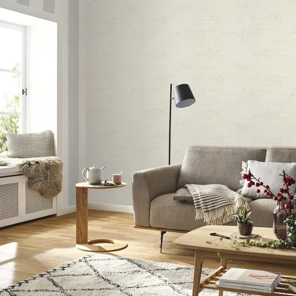 Обои флизелиновые Rasch Florentine бежевые 0.53 м 449549 STLM-2104932 - Вид №3