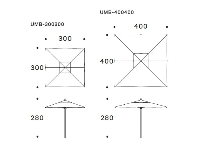 Зонт Nodo Italia OMBRELLONE ARCH-00121261 - Вид №8