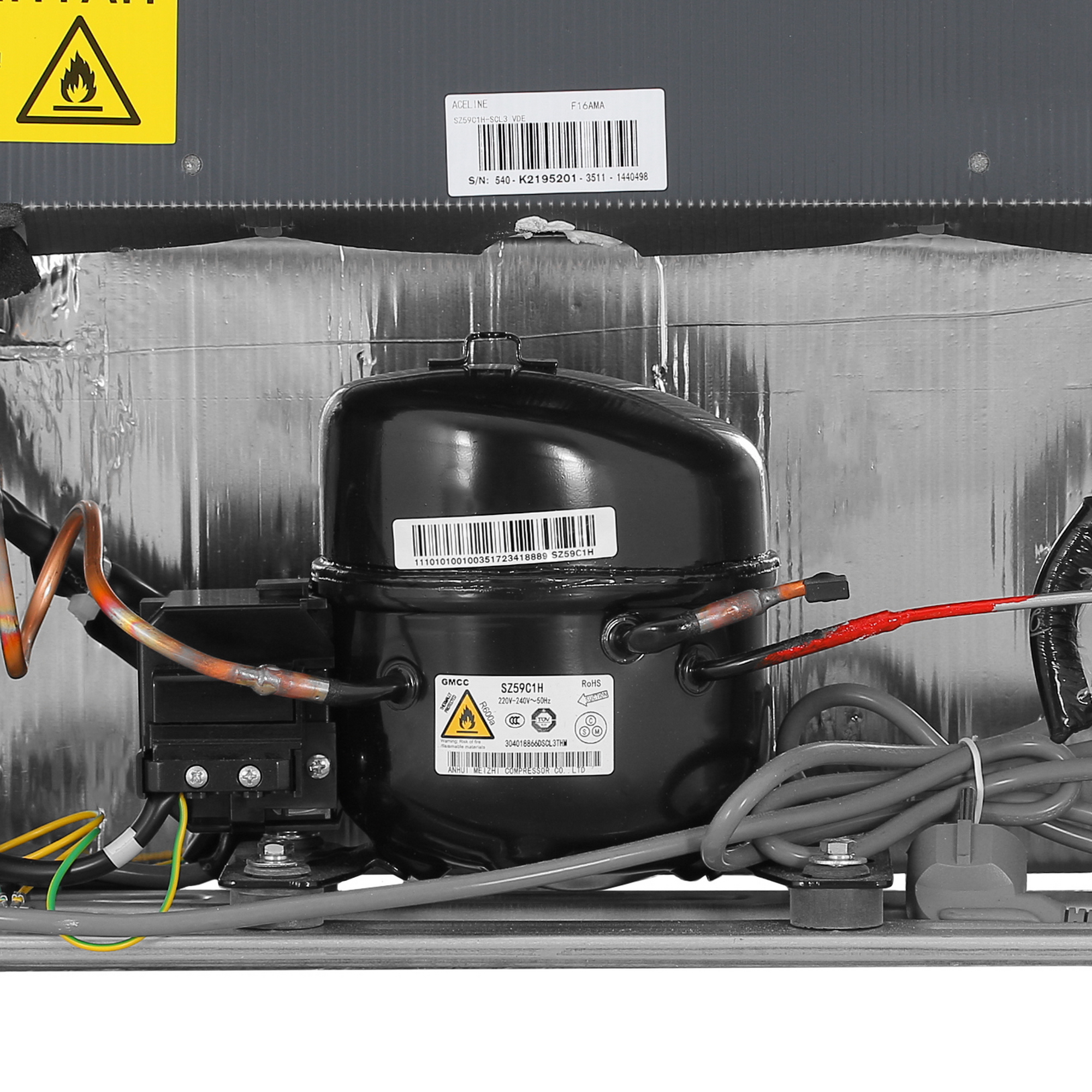 5408324 Морозильный шкаф  Aceline F16AMA белый STDN-0072034 - Вид №8
