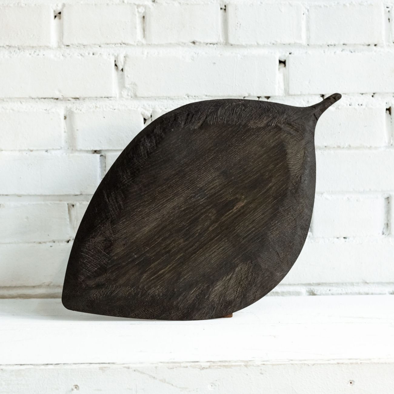 Тарелка "Береза" Чёрный FUGA ECO WOOD 123571 Чёрный  - Вид №1