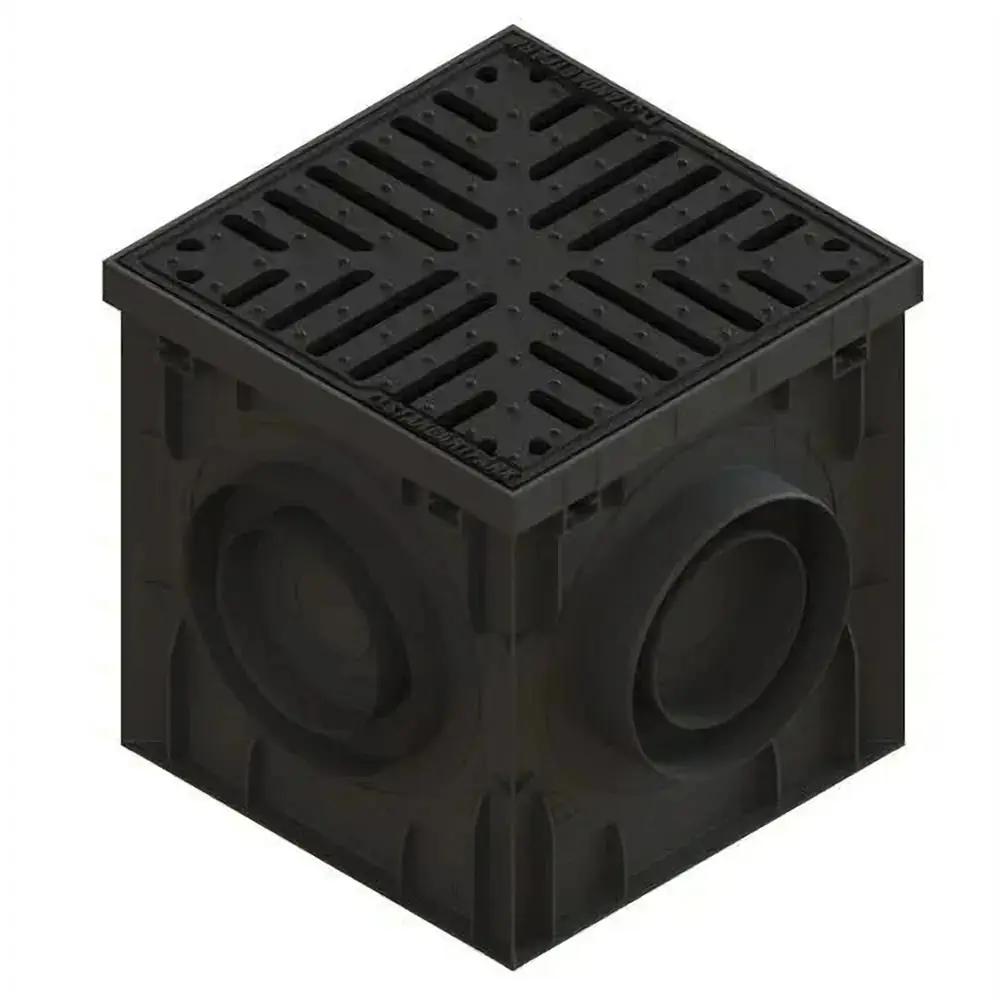 Решетка чугунная к дождеприемнику Standartpark Polymax Basic класса А15 STLM-2042839 - Вид №1