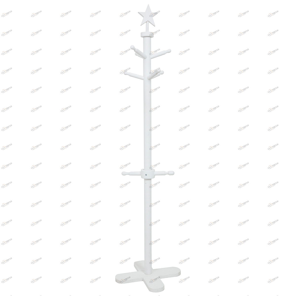 Детская вешалка стойка, белая со звездочкой VAMVIGVAM  281551 Белый Santreyd 
