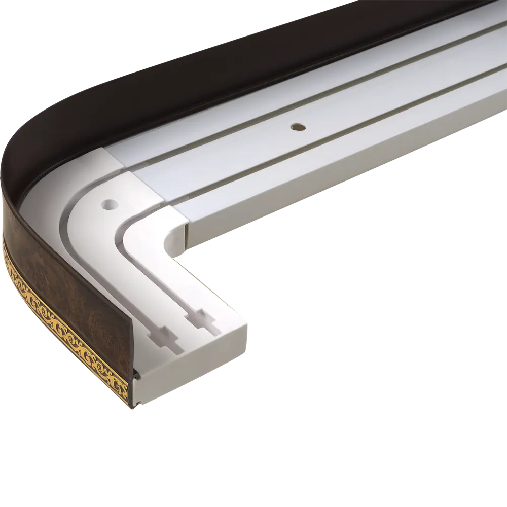 DOMLEGRAND Потолочный карниз «Грация» с эффектом скрытого монтажа 200 см 13866137 STLM-0834364 - Вид №2