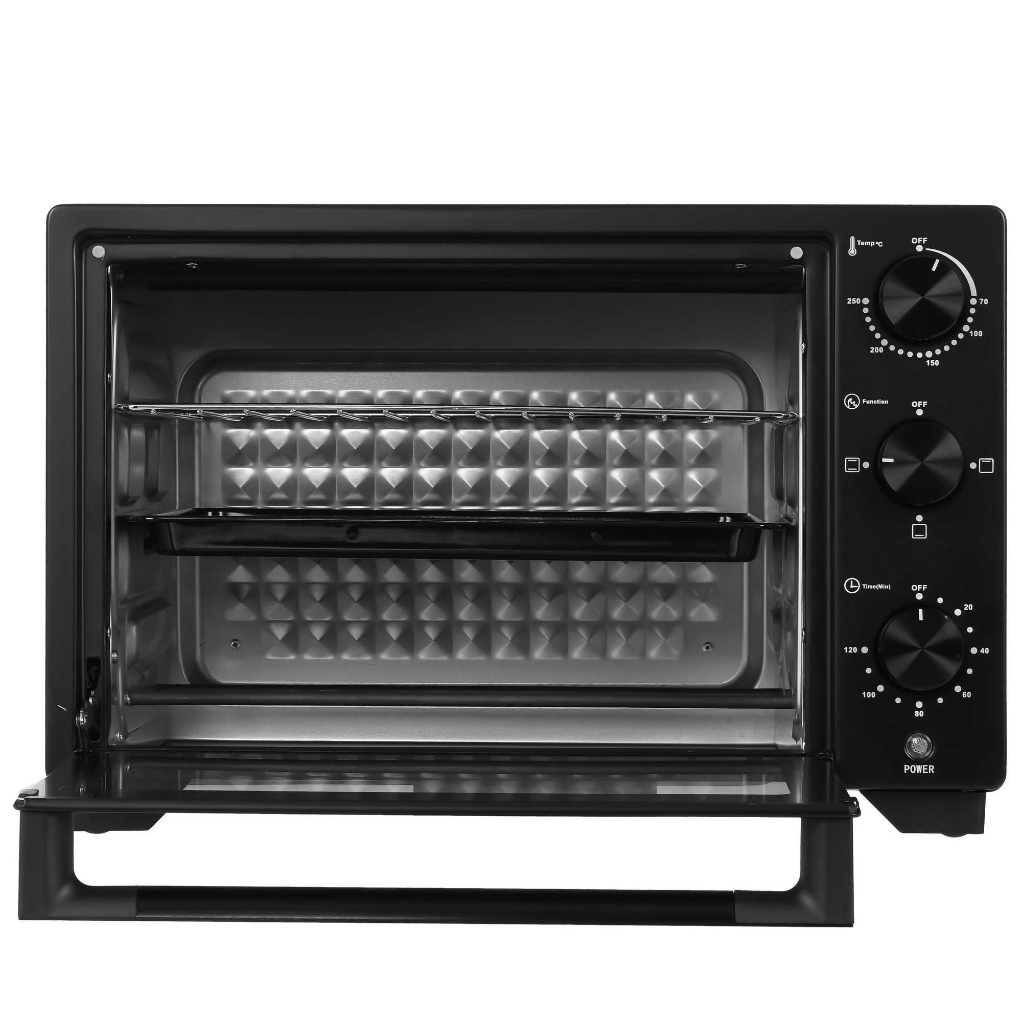 9080961 Мини-печь Kraft KFC-MO 250 HBL черный STDN-0100821 - Вид №5