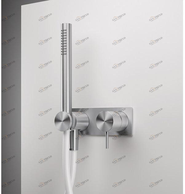 ZAZZERI Смеситель для душа на 2 отверстия с ручным душем Z316 sun-id-1412539