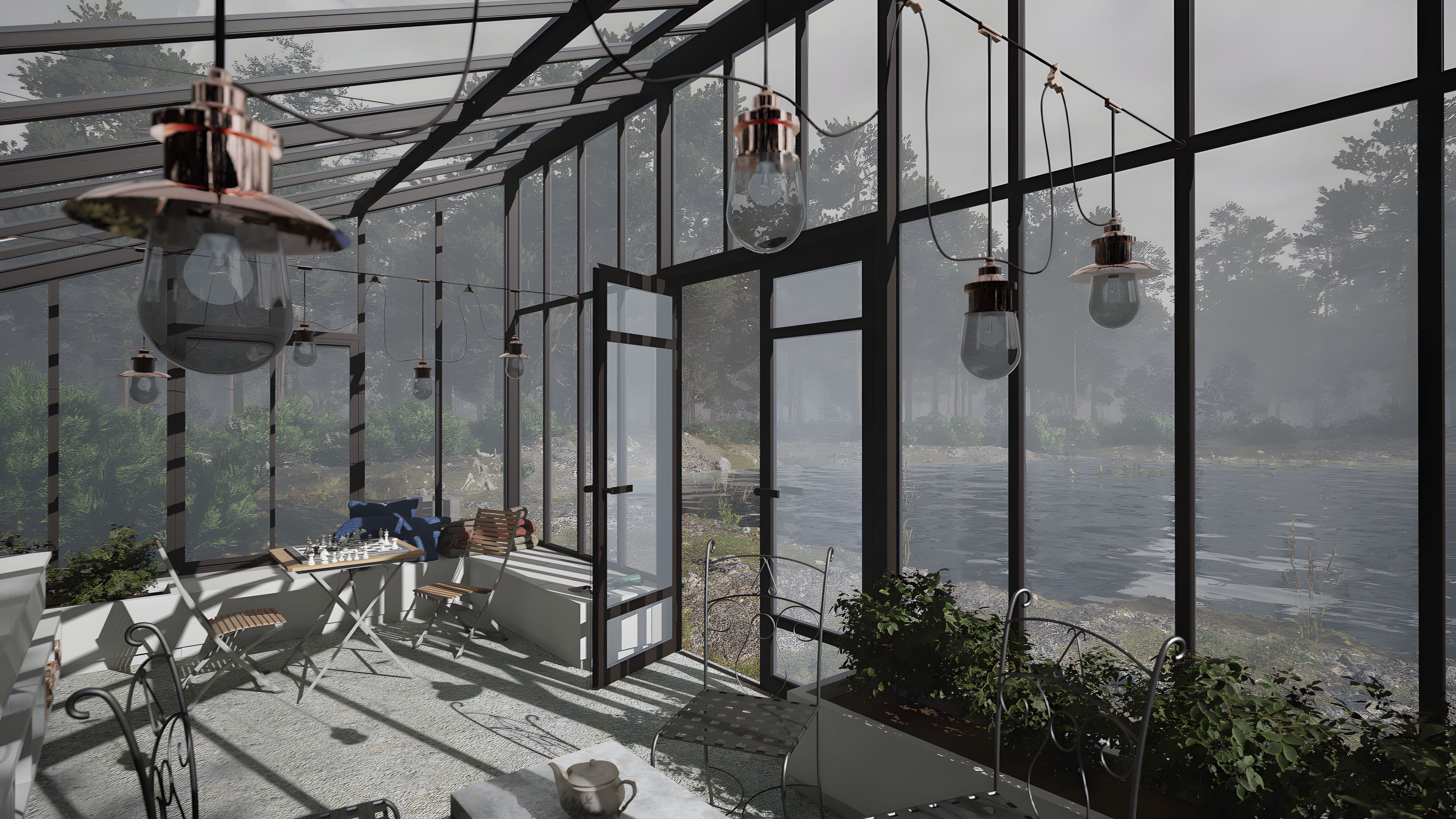 Алюминиевая Садовая теплица VANSTA Sanctuary ARCH-00146432 - Вид №5