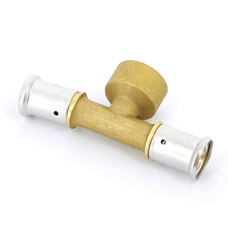 Тройник ВР пресс HENCO 20x3/4x20 13P200520 - Вид №1