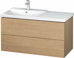 LC625105252 Тумбочка подвесная L-Cube #LC6251 1020 x 481 мм Европейский дуб, декор