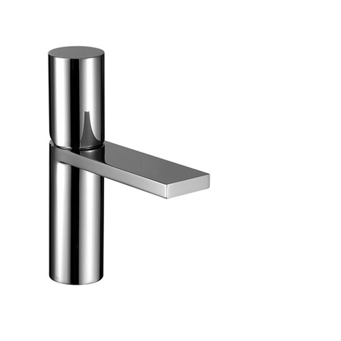 3004WF  Смеситель для раковины на 1 отверстиевылет 11 см ручка ограничитель потока воды до 5 л/мин при 3 бар подводка без донного клапана Fantini Rubinetti MILANO